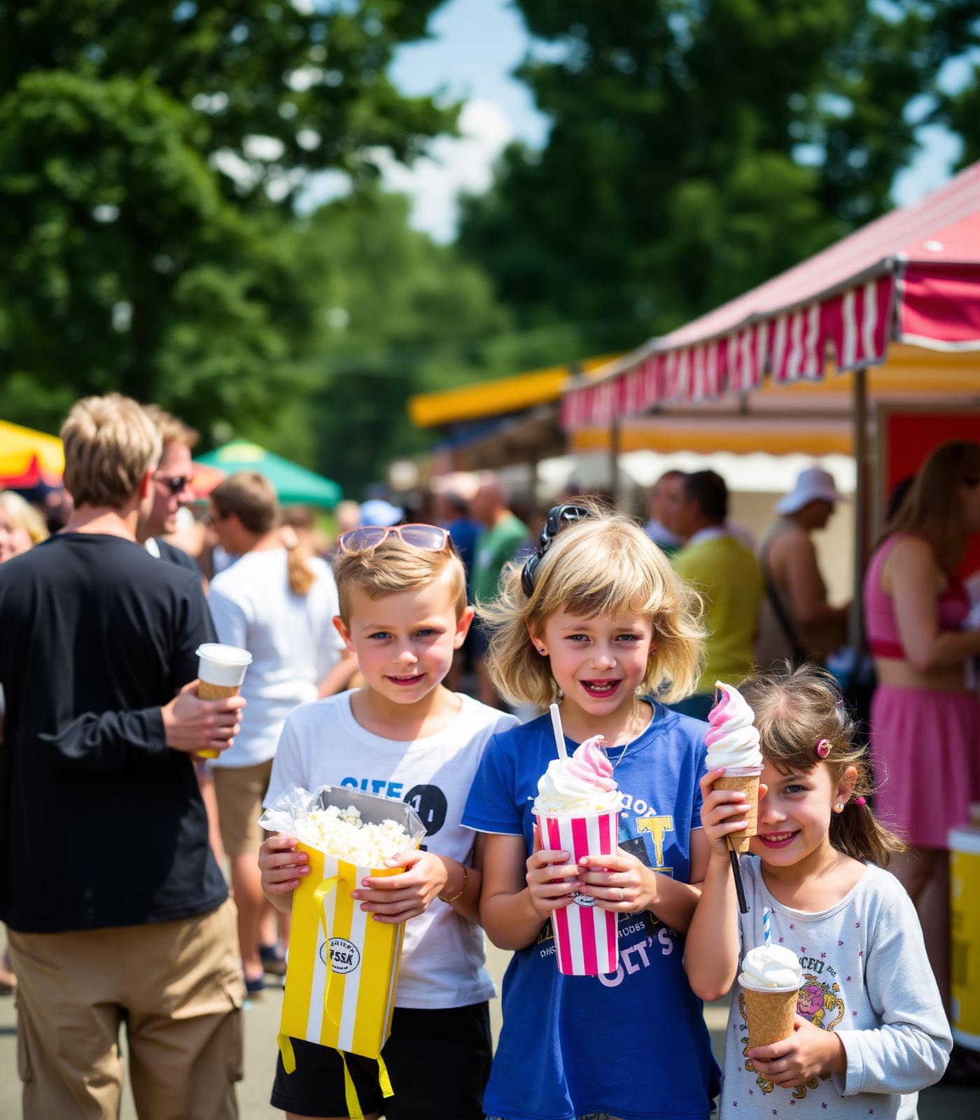Familiedag på Midtveis med barn, venner og sommerstemning
